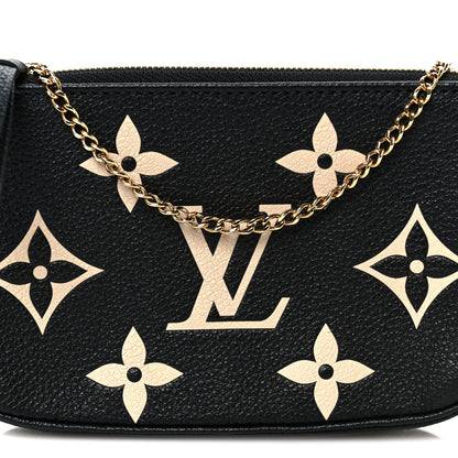 Louis Vuitton Empreinte Monogram Giant Mini Pochette Accessories Black 7 of 10