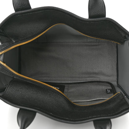 Marc Jacobs Grained Calfskin Medium The Tote Bag Black 4 of 10