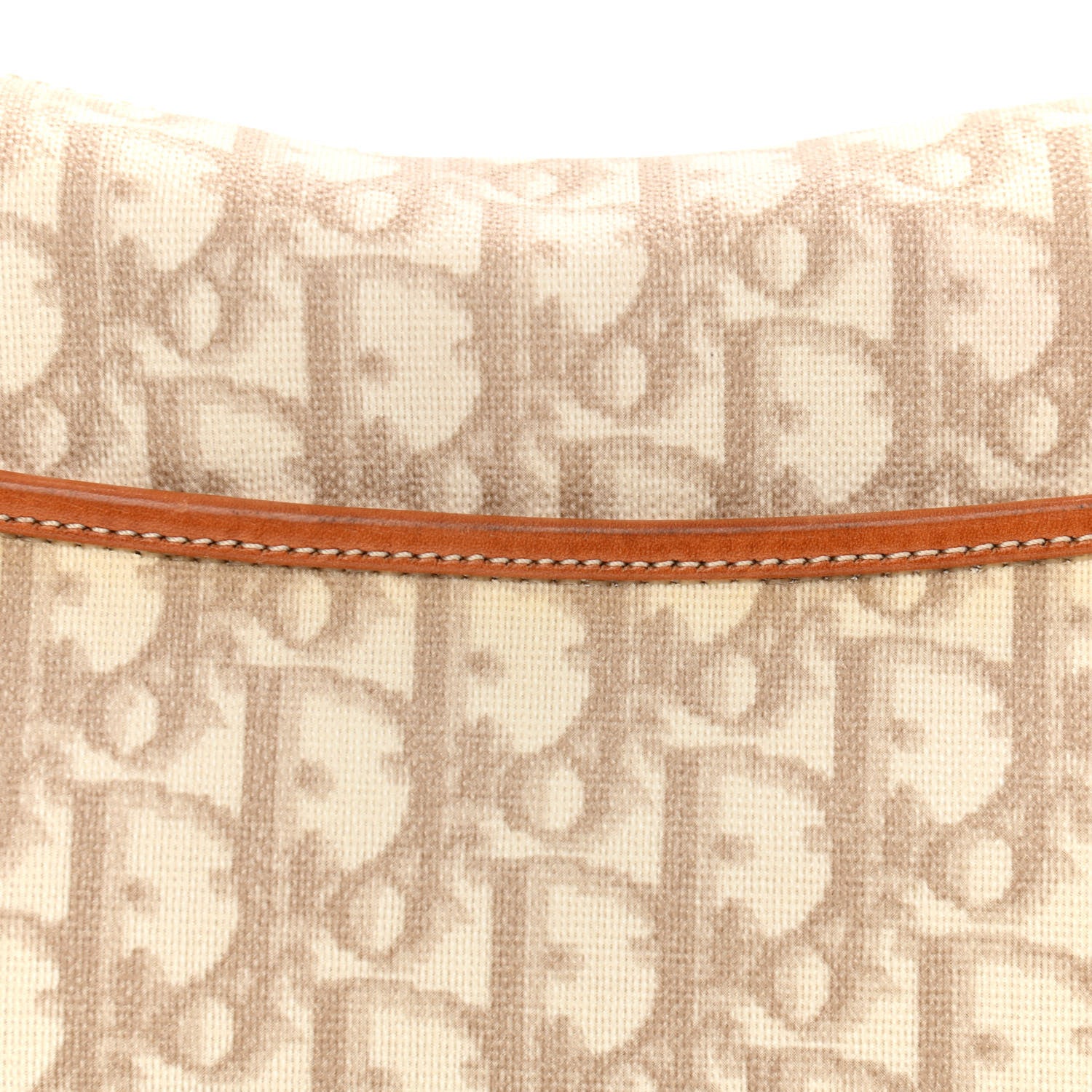Christian Dior Monogram Romantique Trotter Flap Bag Beige Rose Clair 15 of 15