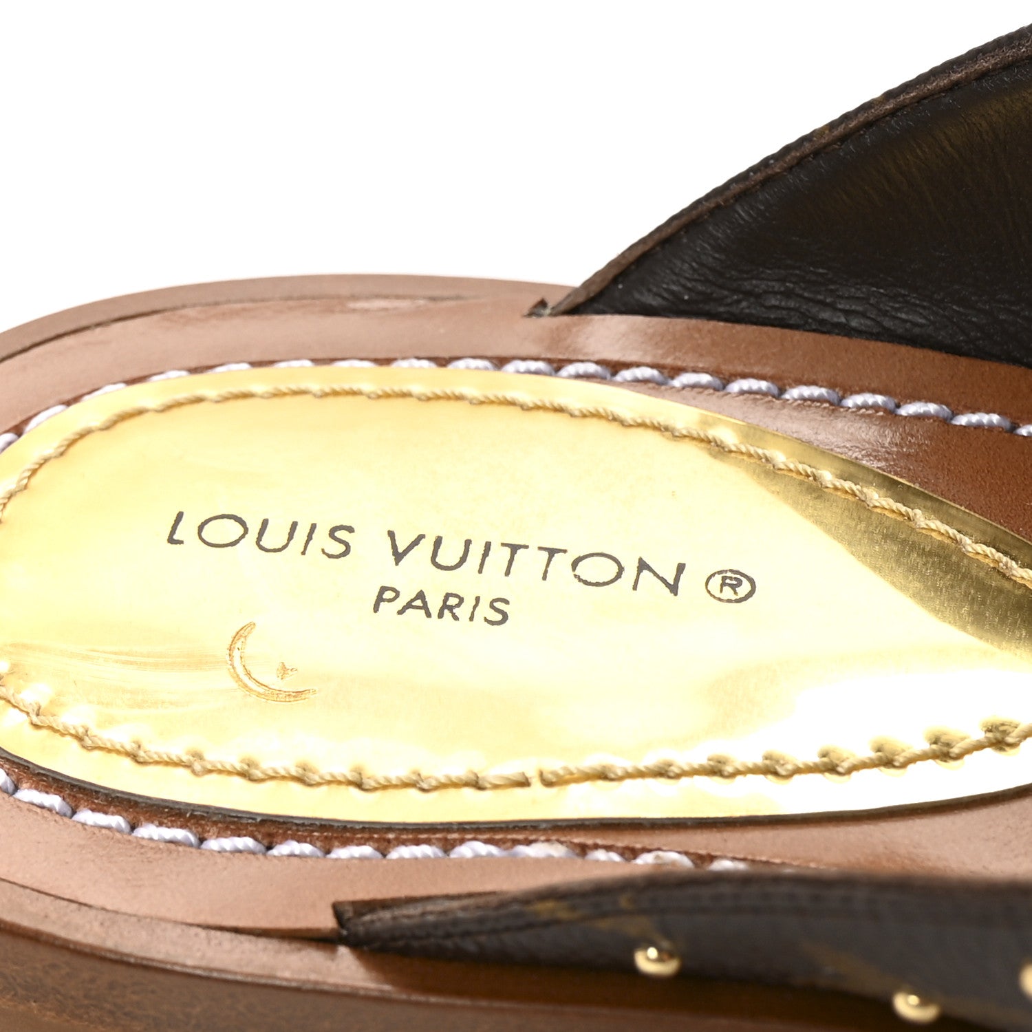 Louis Vuitton Monogram Sunny Flat Thong Sandals 38 Brown 15 of 20