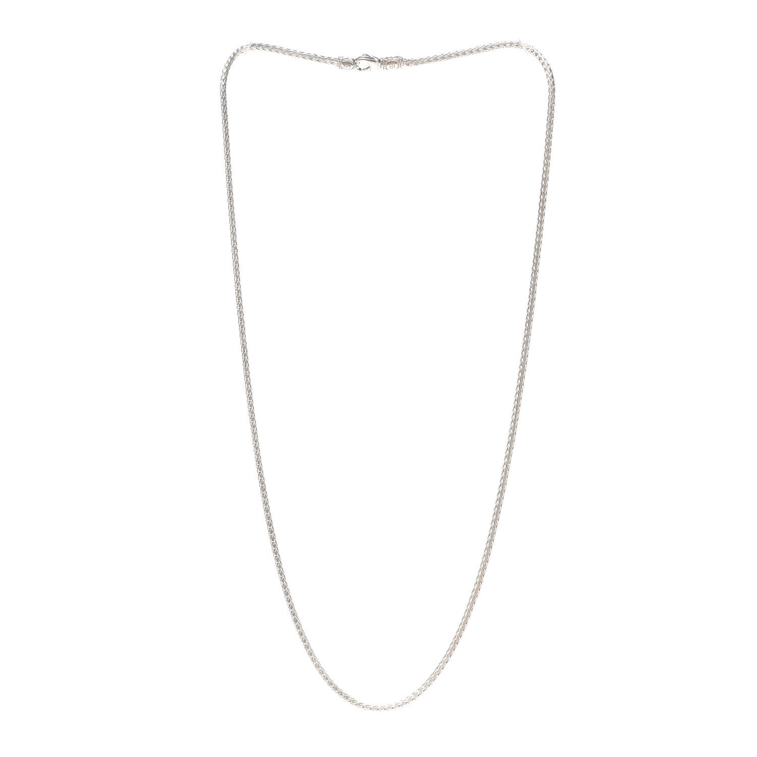 John Hardy Sterling Silver 2.5mm Classic Chain Necklace 3 of 5