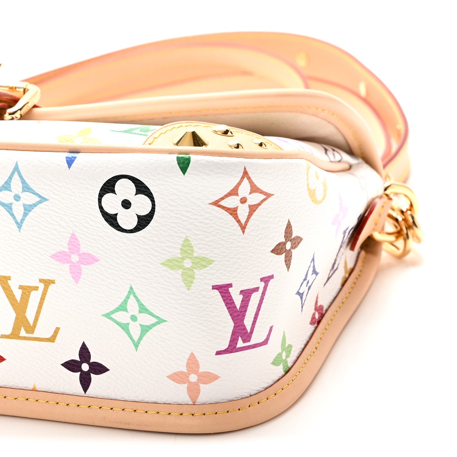 Louis Vuitton LV X TM Monogram Multicolor Diane White 9 of 9