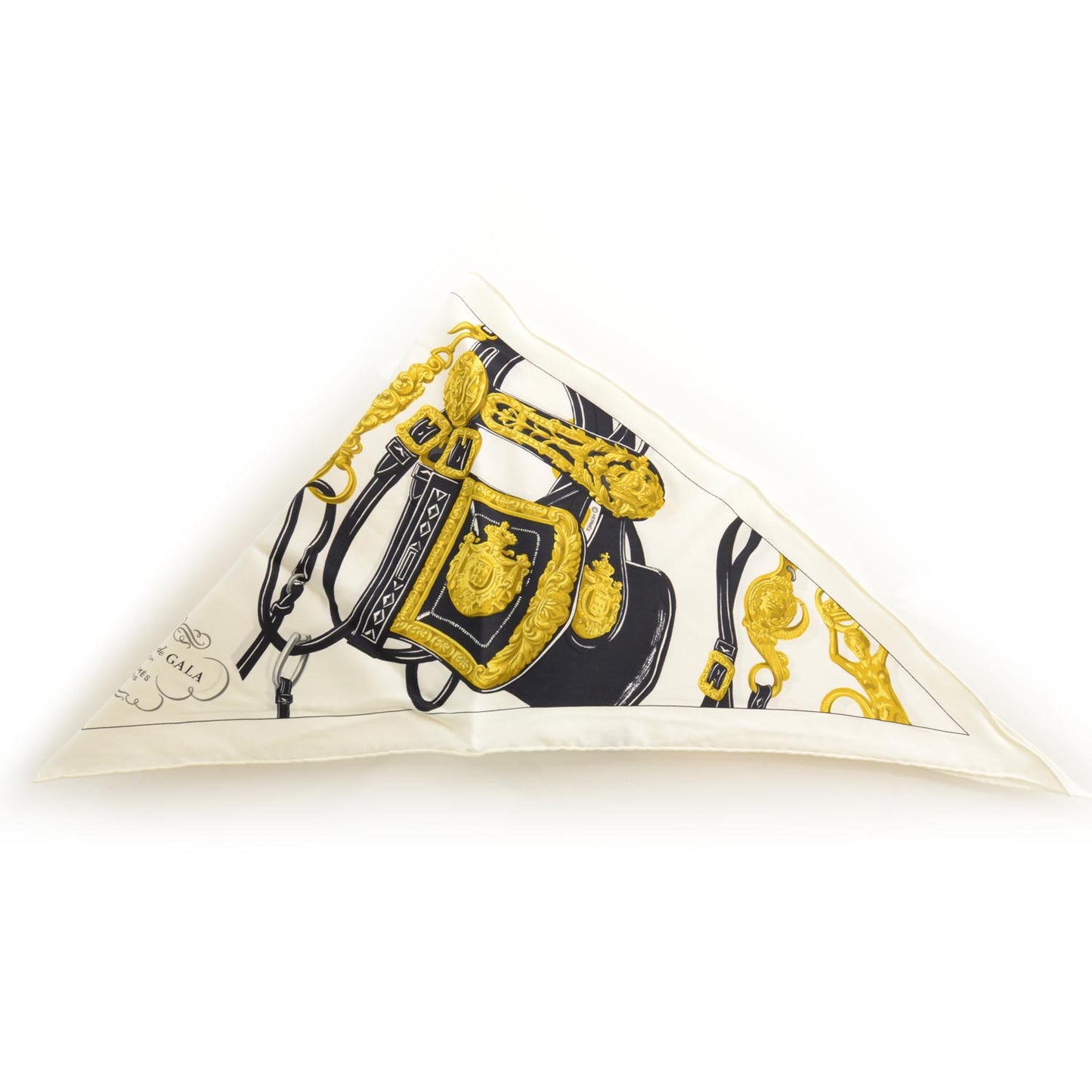 Silk Pointu Triangle Brides de Gala Scarf