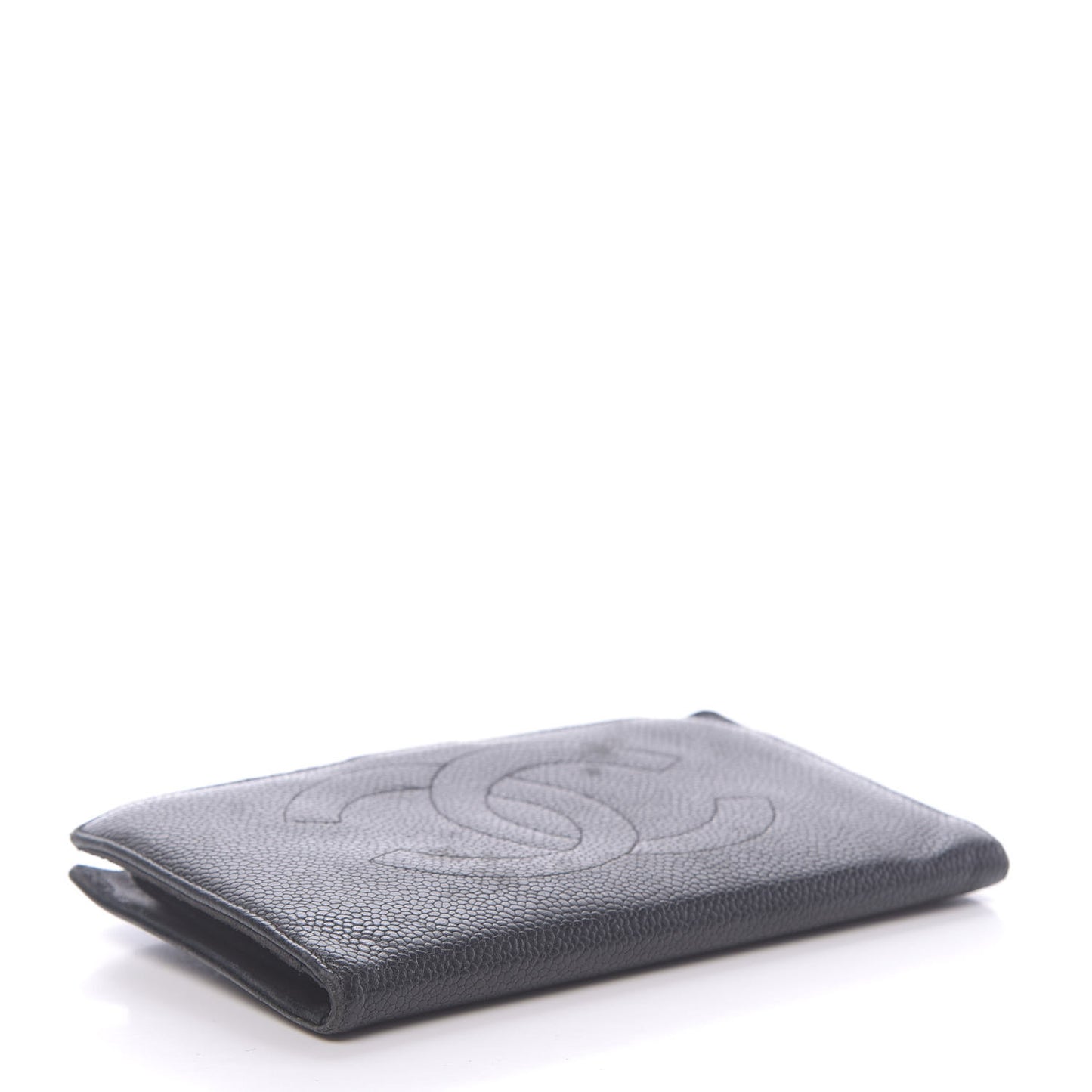 Caviar Timeless CC French Wallet Black