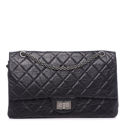 Chanel Aged Calfskin Quilted 2.55 Reissue 227 Flap Black 1 of 9