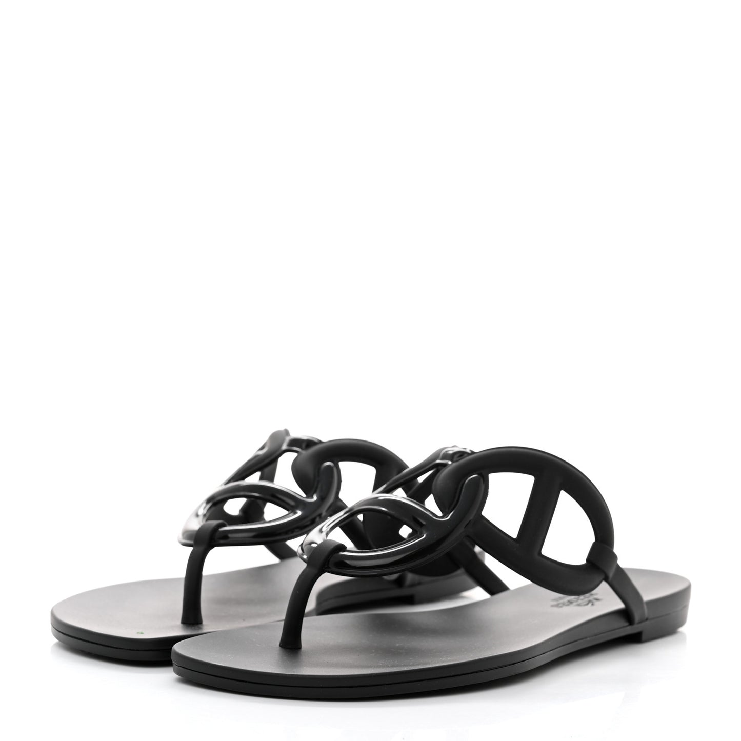 Rubber Womens Egerie Sandals 37 Black