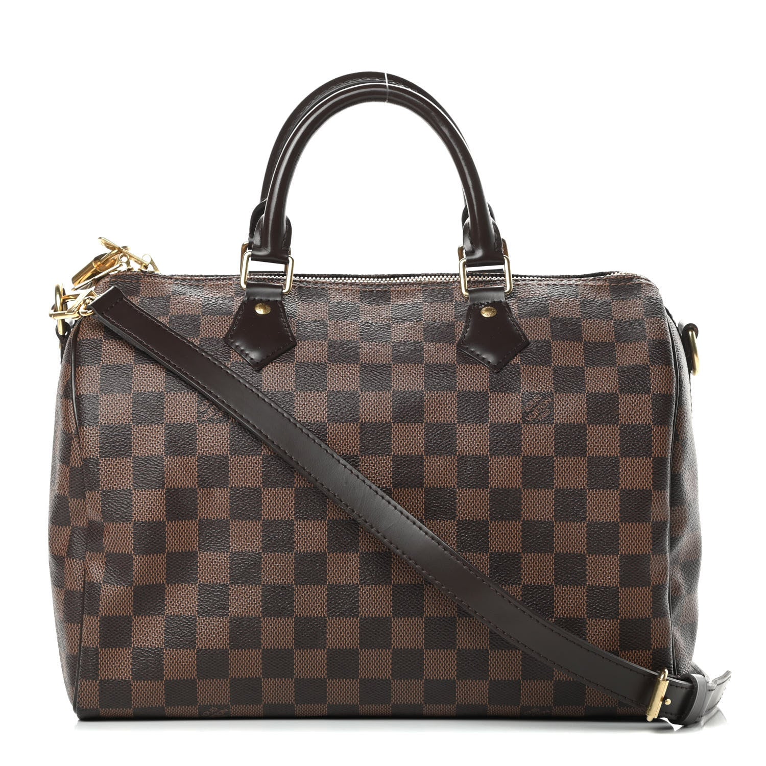 Louis Vuitton Damier Ebene Speedy Bandouliere 30 1 of 13