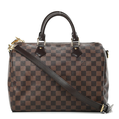 Louis Vuitton Damier Ebene Speedy Bandouliere 30 1 of 13