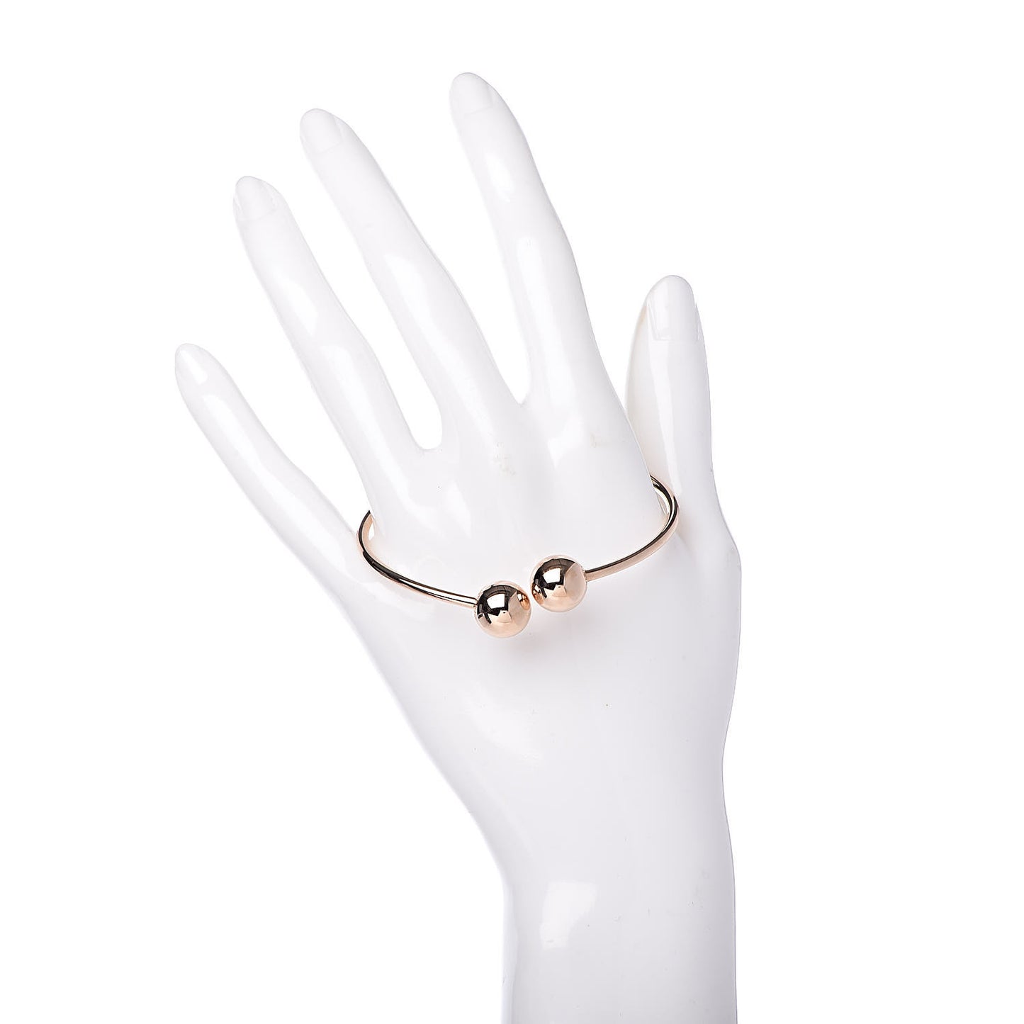 18K Rose Gold 11mm HardWear Ball Wire Bracelet