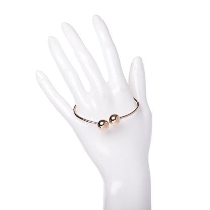Tiffany 18K Rose Gold 11mm HardWear Ball Wire Bracelet 2 of 6