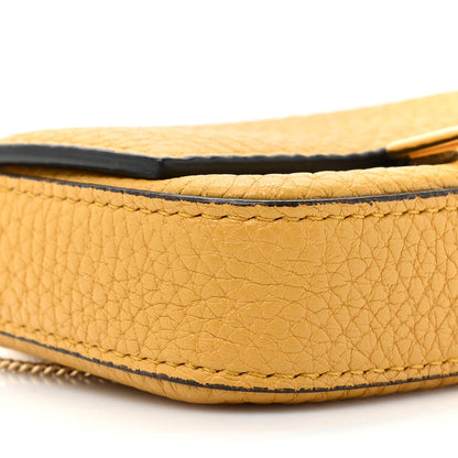 Fendi Cuoio Romano Scented Nano Baguette Charm Giallo Fendi 10 of 14