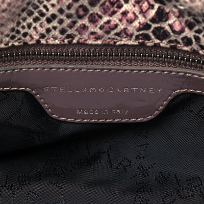 Stella McCartney Eco Python Large Falabella Tote Camel 8 of 9