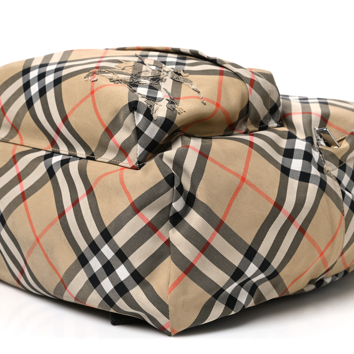 Burberry Vintage Check Medium Backpack Sand Beige 11 of 11
