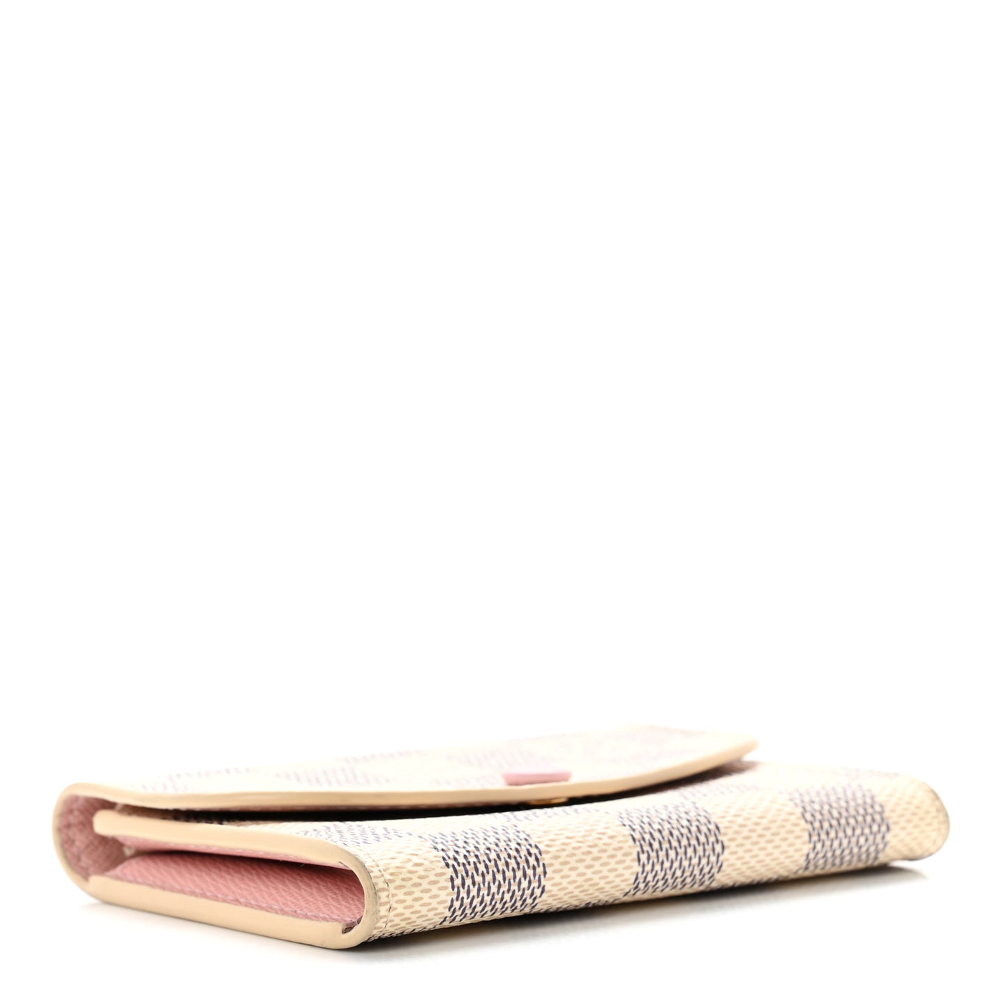 Damier Azur Rosalie Coin Purse Rose Ballerine