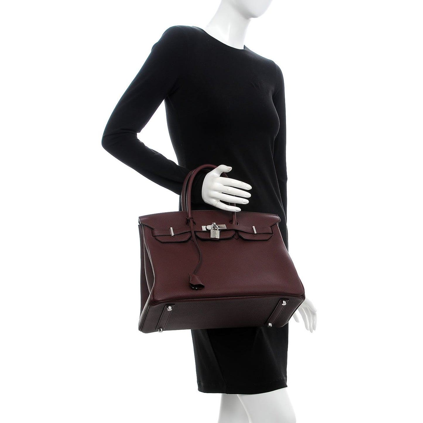 Togo Birkin 35 Bordeaux