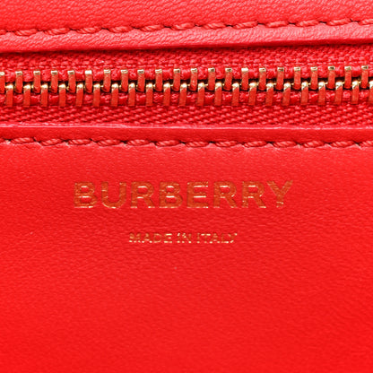 Burberry Grainy Calfskin Small TB Bag Bright Red 7 of 11
