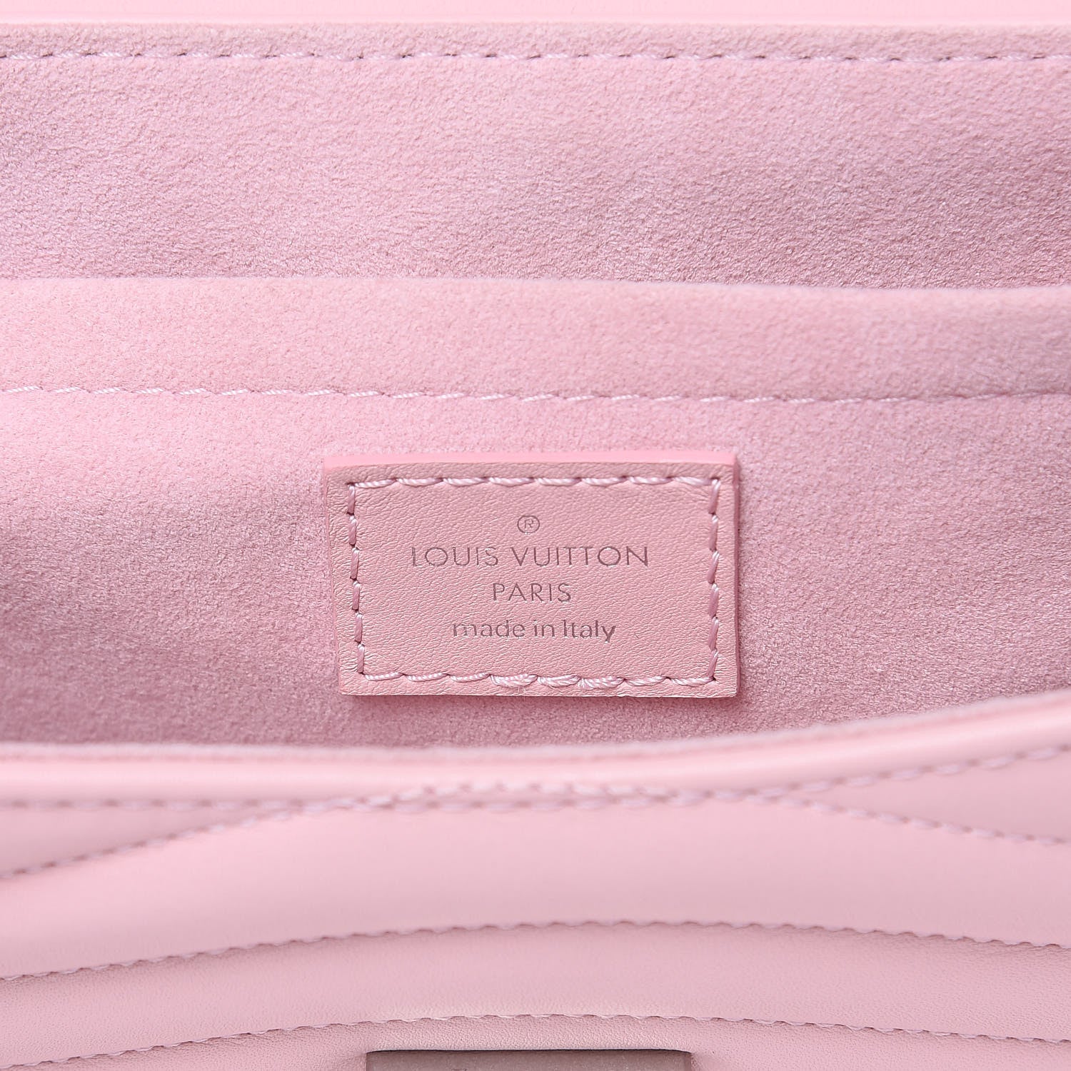 Louis Vuitton Calfskin New Wave Chain MM Smoothie Pink 6 of 9
