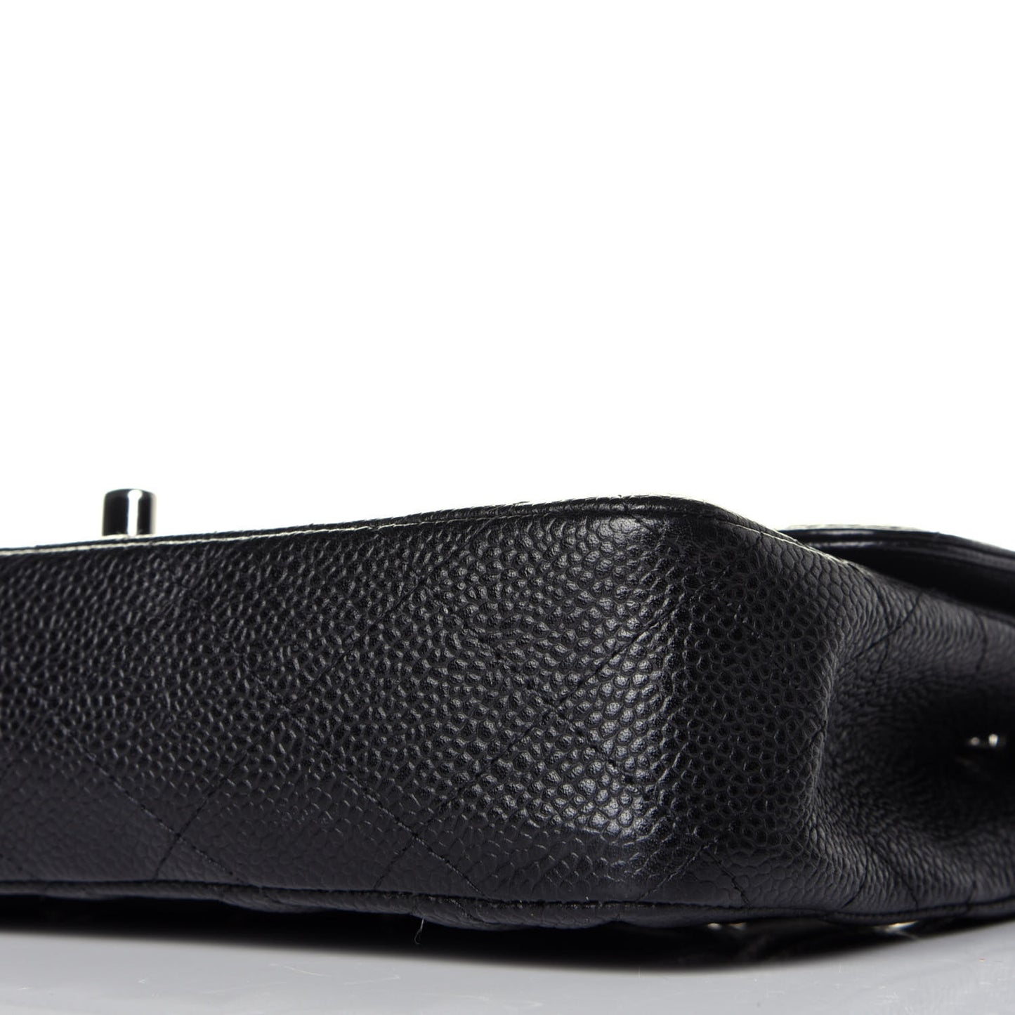 Caviar Quilted East West Flap Black