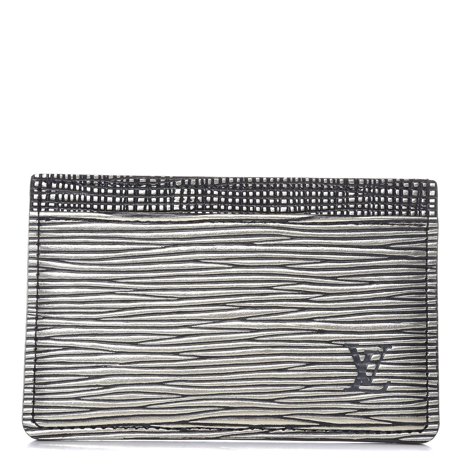 Louis Vuitton Epi Card Holder Platine 1 of 8