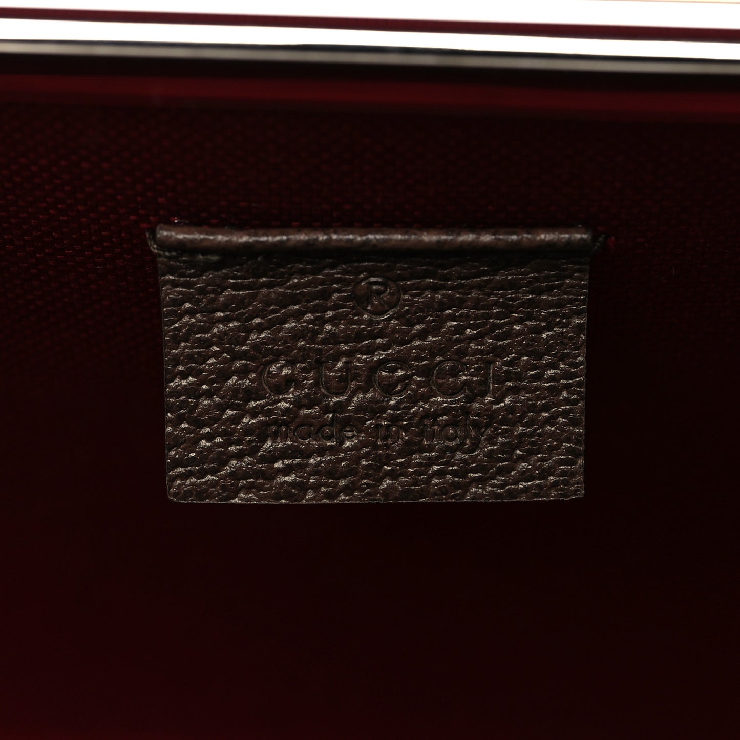 GG Supreme Monogram Globe-Trotter Beauty Case Brown