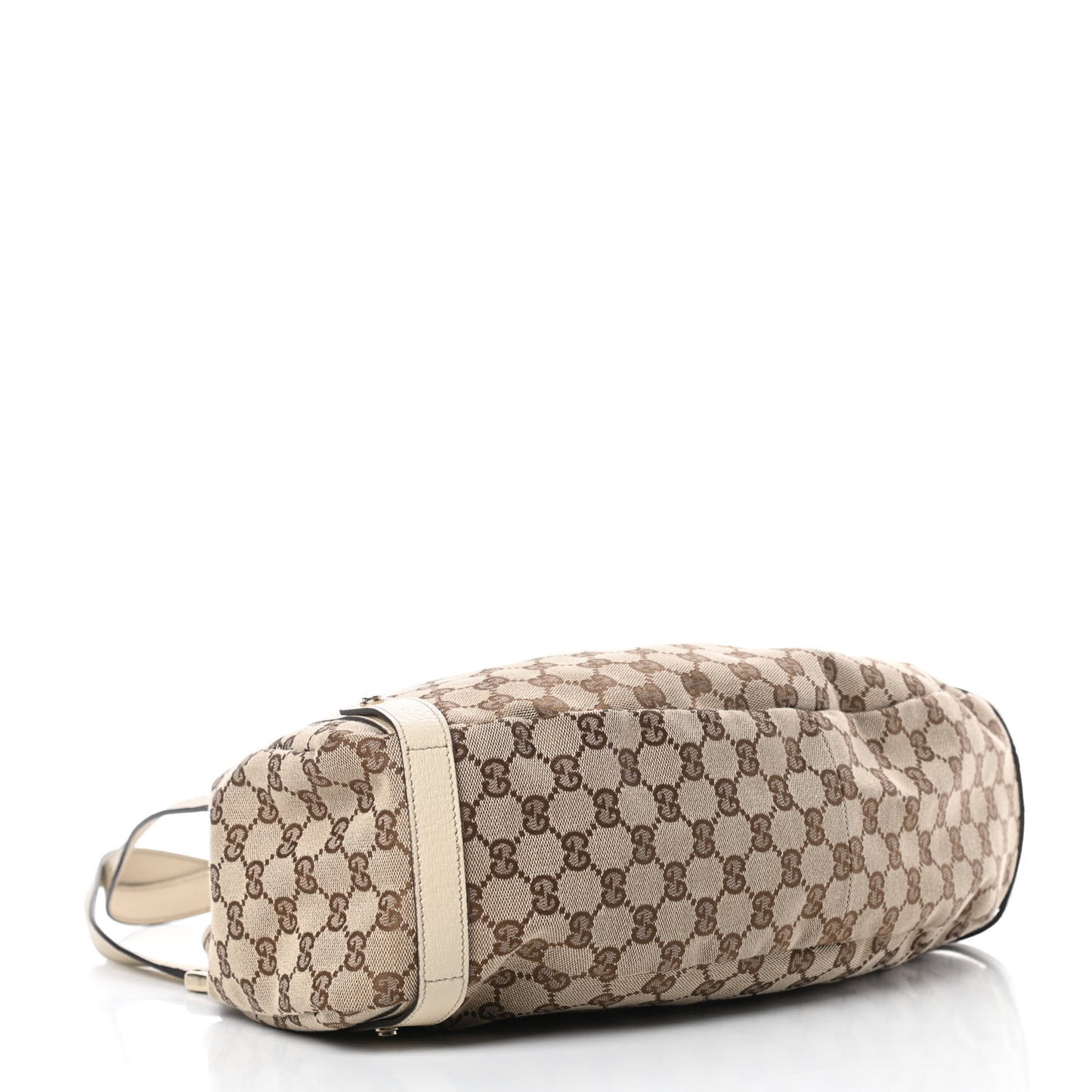 Monogram Medium Abbey Shoulder Bag Off White