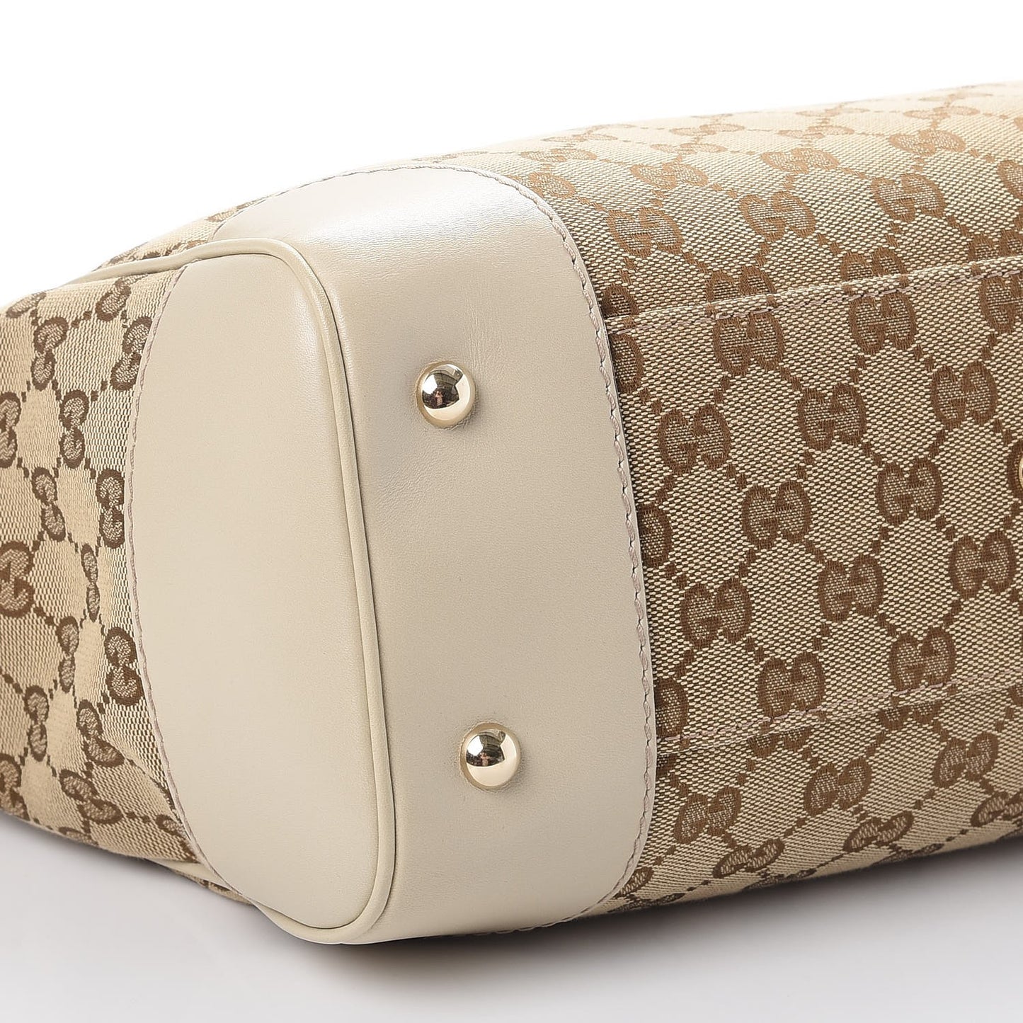 Monogram Web Medium Mayfair Tote Off White