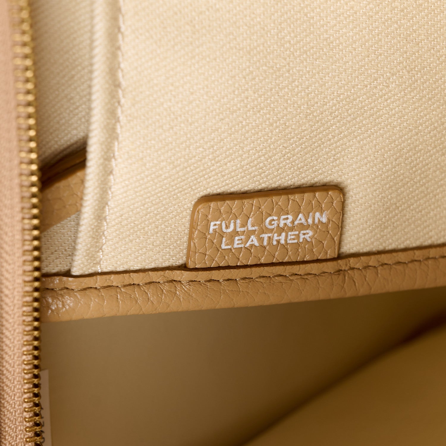 Marc Jacobs Grained Calfskin Large The Tote Bag Camel 8 of 14
