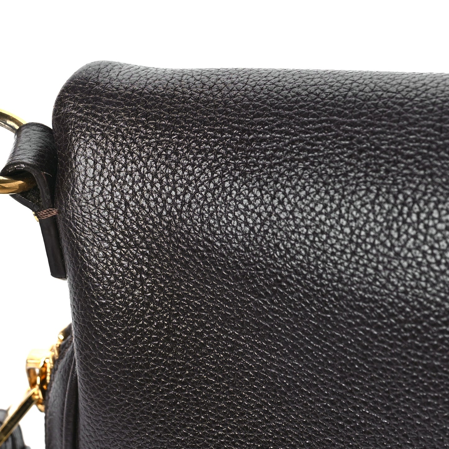 Calfskin Mini Jennifer Crossbody Bag Brown