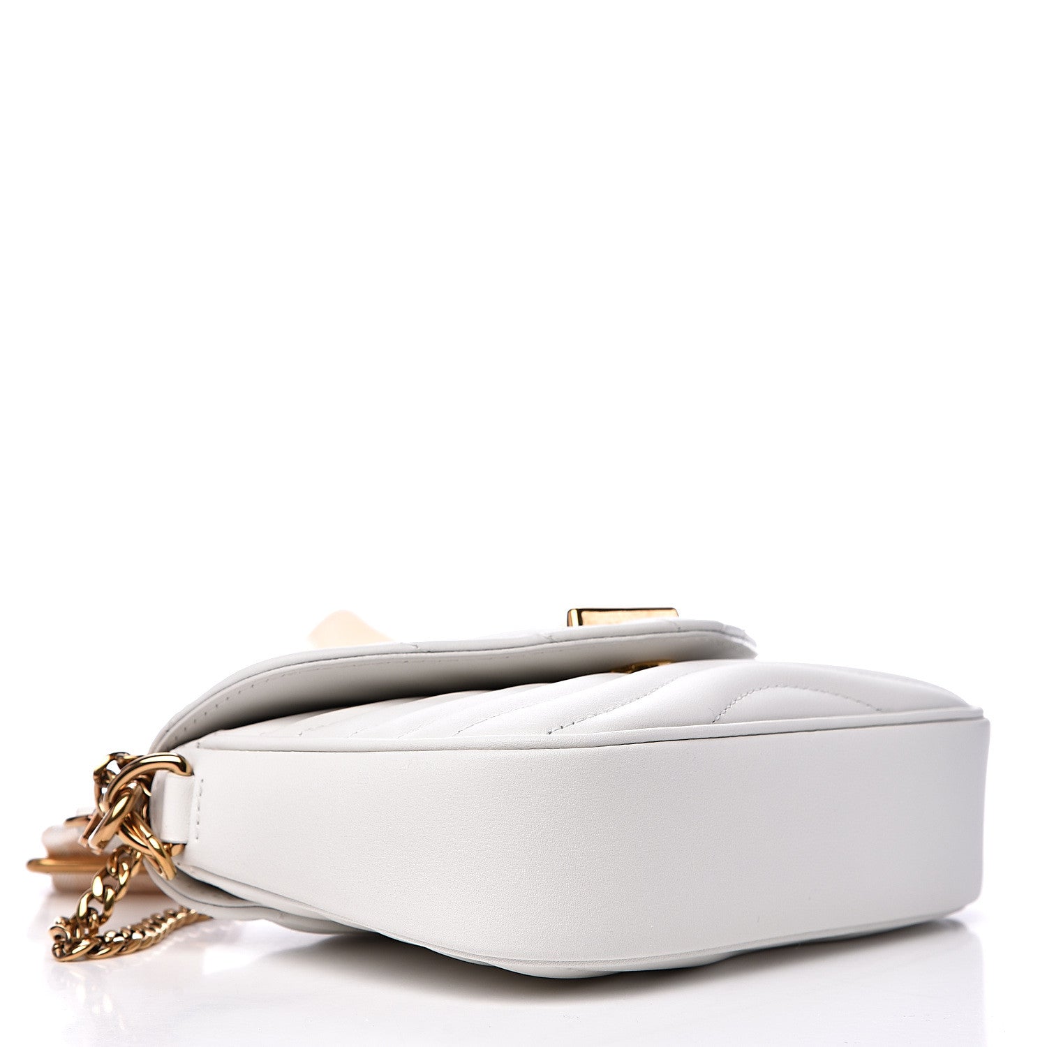 Louis Vuitton Calfskin New Wave Multi Pochette Snow 3 of 8