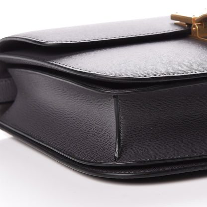 Celine Liege Calfskin Medium Classic Box Flap Bag Liquorice 9 of 10