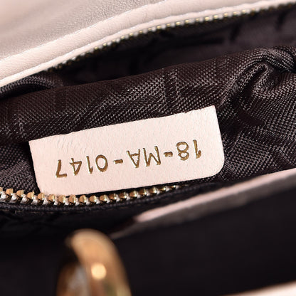 Christian Dior Lambskin Cannage Small Lucky Badges My Lady Dior Pink 8 of 8