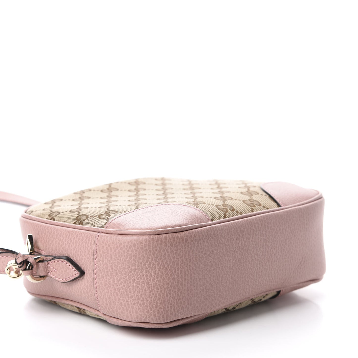 Monogram Mini Bree Messenger Bag Beige Soft Pink