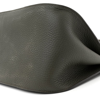Hermes Taurillon Clemence Jypsiere 34 Vert De Gris 10 of 13