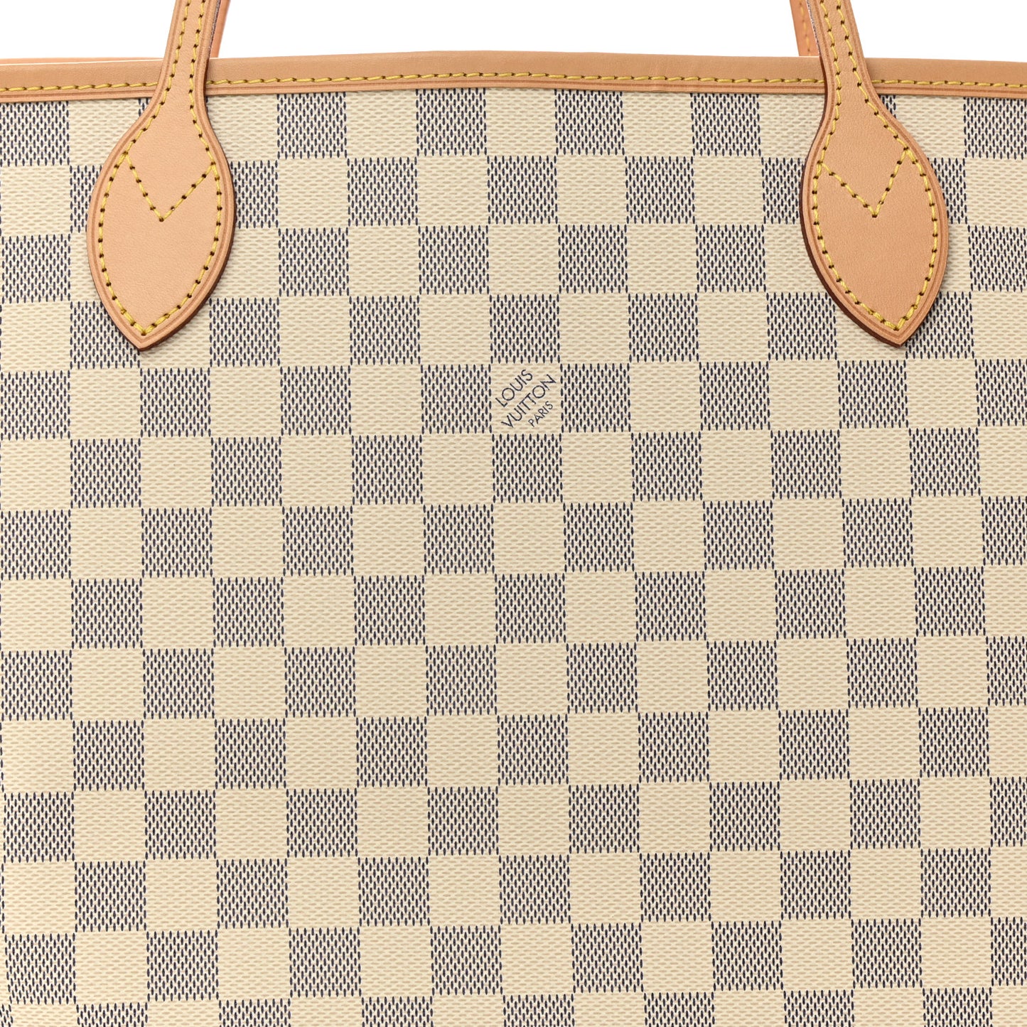 Damier Azur Neo Neverfull MM Rose Ballerine
