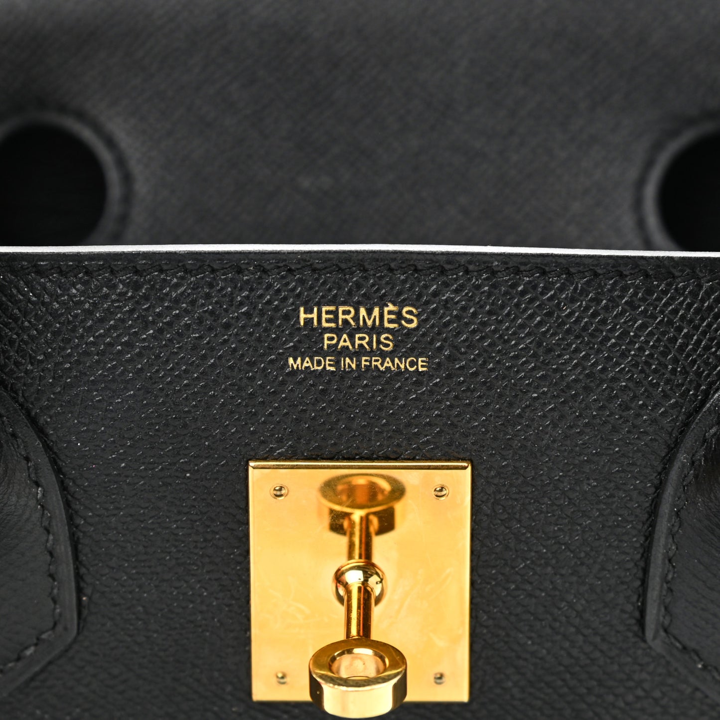 Epsom Birkin 30 Black