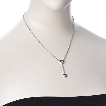 Cartier 18K White Gold Diamond Mon Amour Lariat Necklace 2 of 8