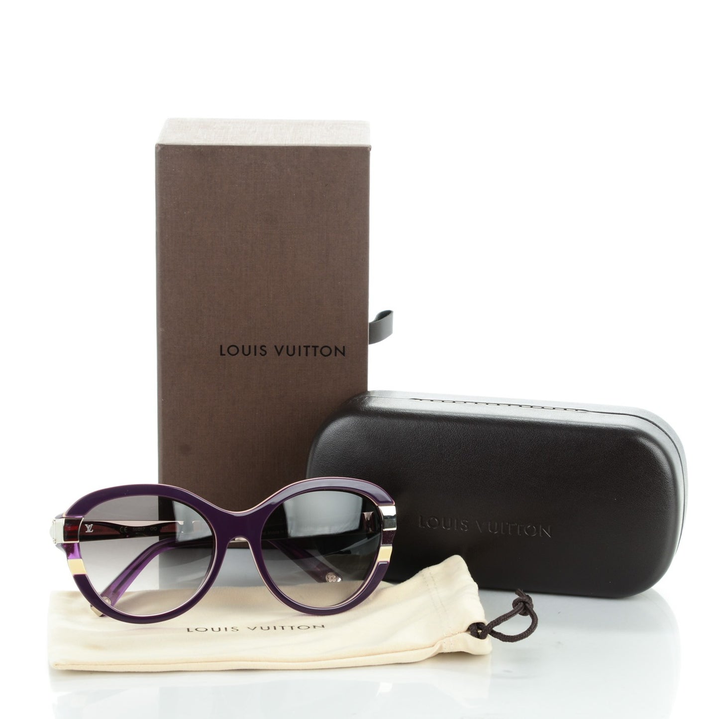 Petit Soupcon Cat Eye Sunglasses Z0639W Violet