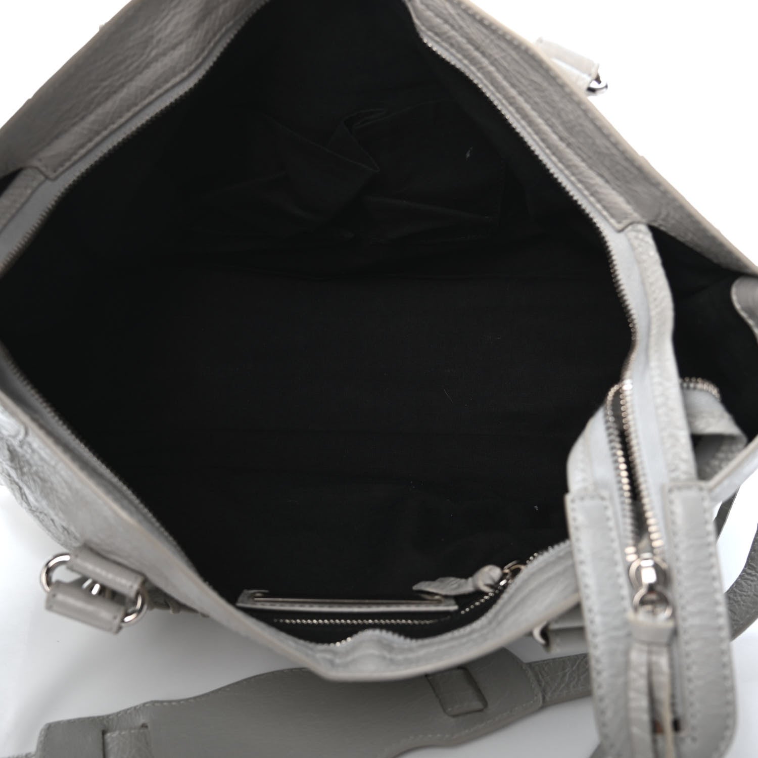 Balenciaga Agneau Classic Silver Hardware City Gris Nuage 4 of 4