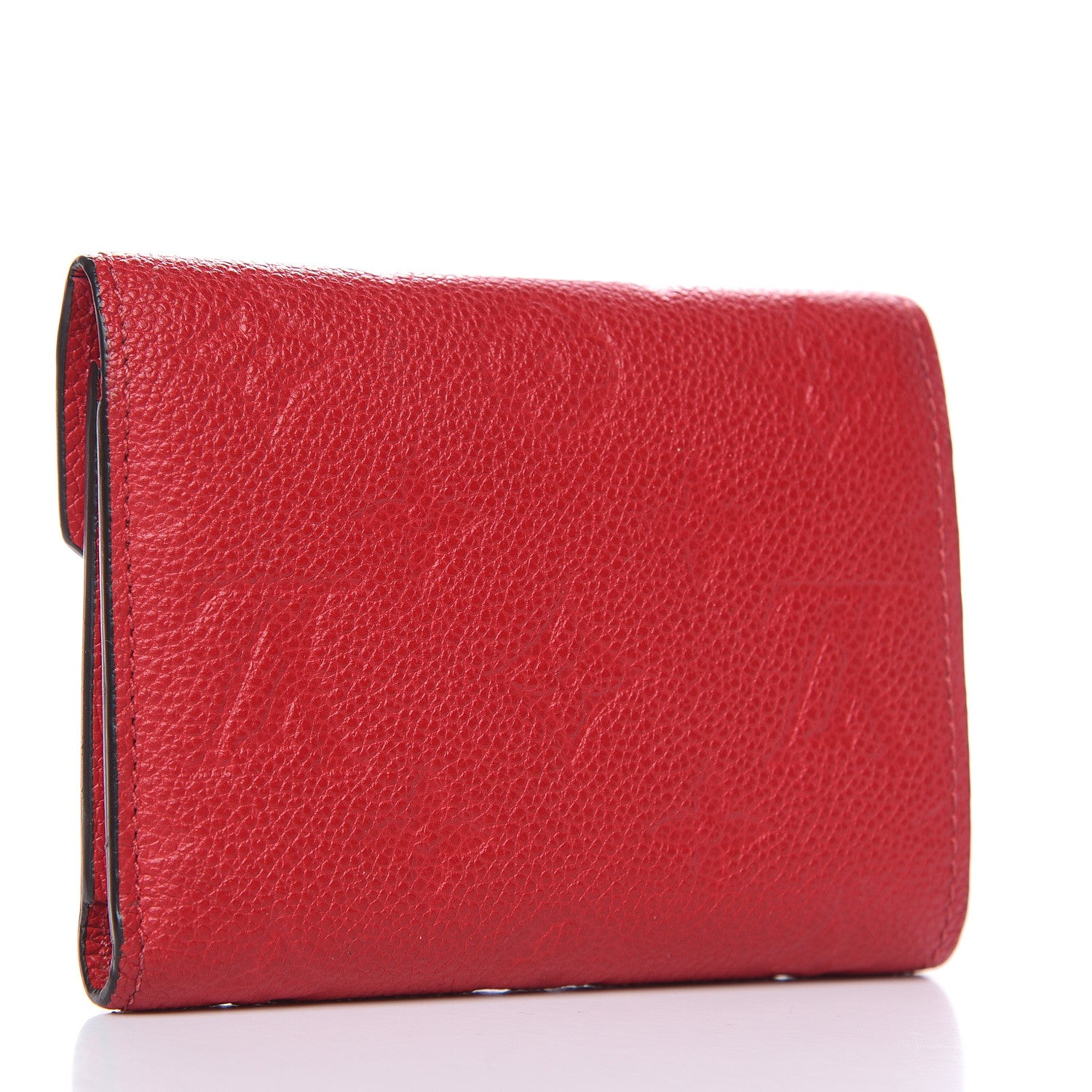 Louis Vuitton Empreinte Victorine Wallet Scarlet 3 of 9