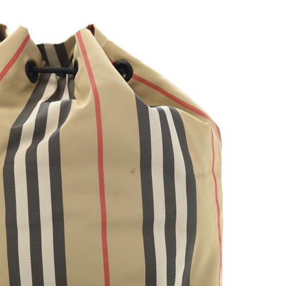 Burberry Econyl Icon Stripe Phoebe Drawcord Pouch Archive Beige 11 of 12