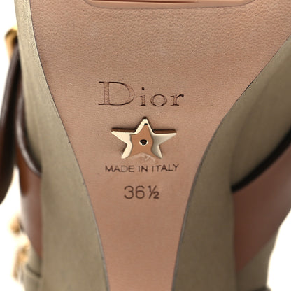 Christian Dior Technical Fabric Calfskin Diorevolt High Boots 36.5 Golden Saddle 7 of 9