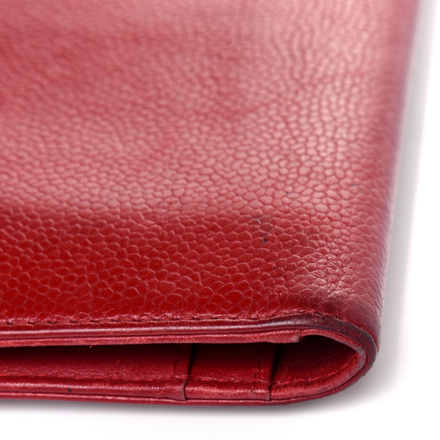 Caviar Timeless CC Yen Wallet Red
