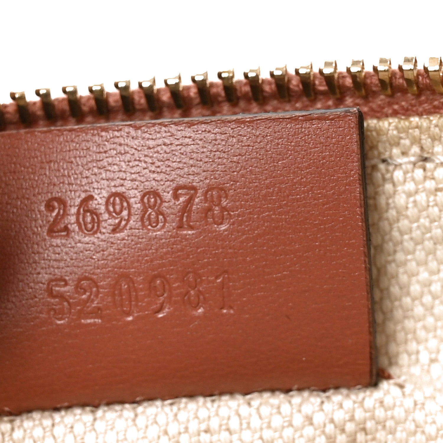 Gucci Monogram Small Craft Tote Brown 7 of 10
