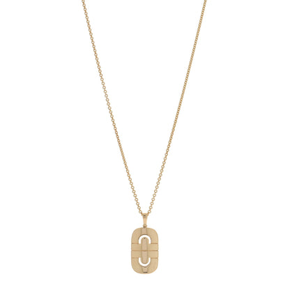 Bulgari 18K Yellow Gold Parentesi Pendant Necklace 1 of 5