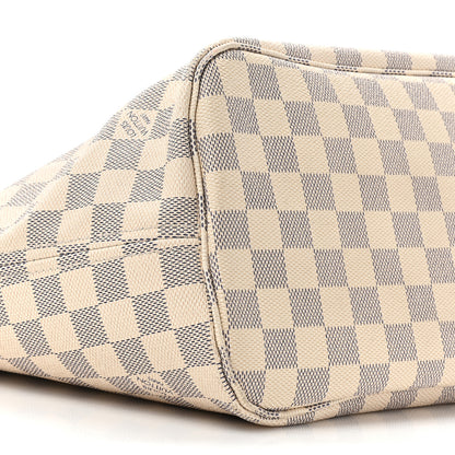 Louis Vuitton Damier Azur Neo Neverfull MM Rose Ballerine 11 of 20