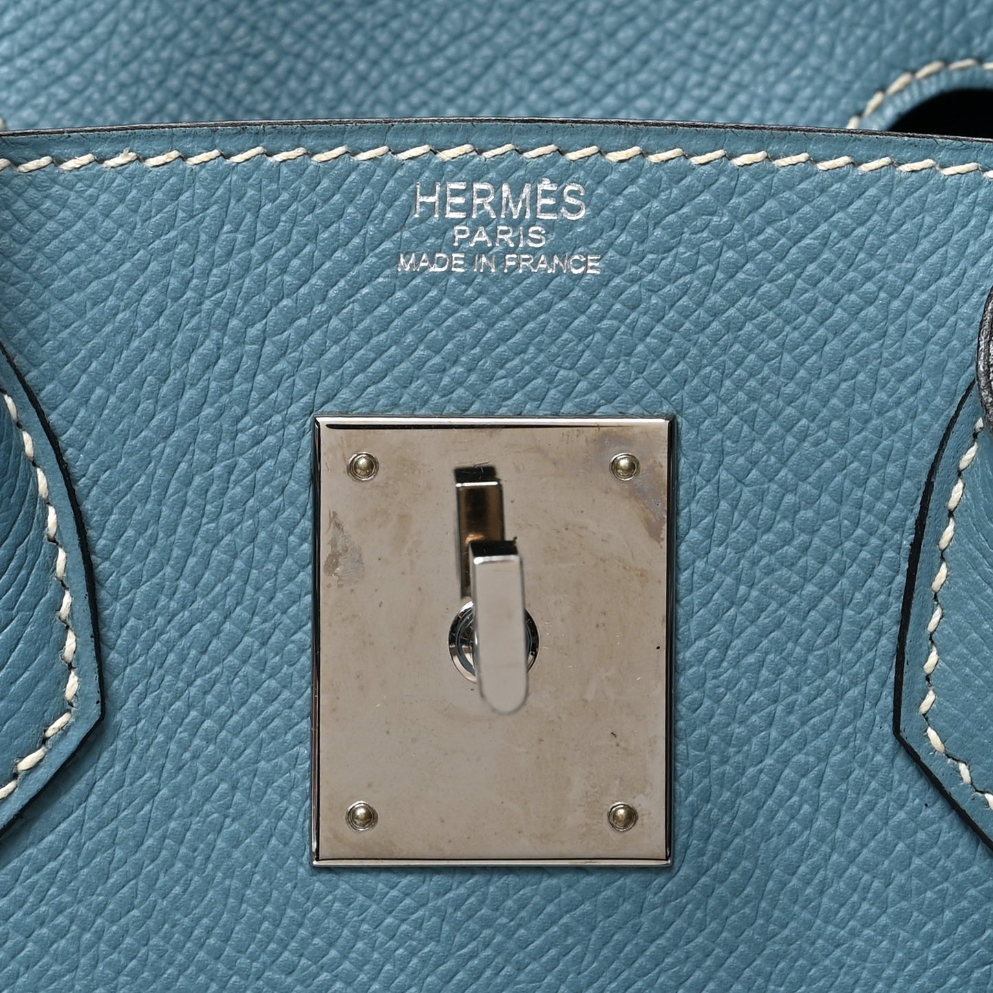 Epsom HAC Birkin 28 Blue Jean