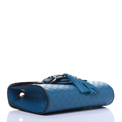 Gucci Microguccissima Mini Emily Shoulder Bag Deep Cobalt 4 of 13