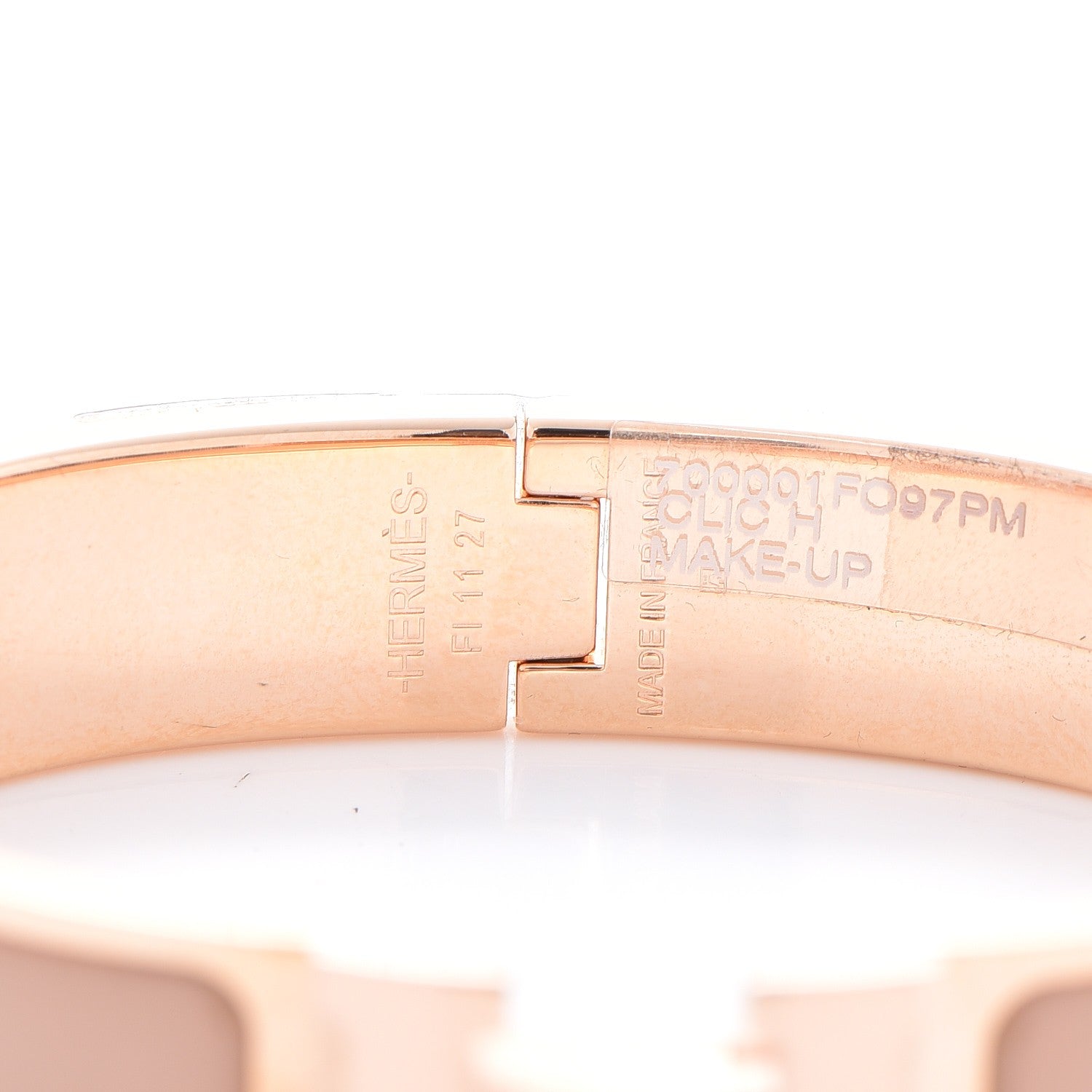 Hermes Enamel Narrow Clic Clac H Bracelet PM Make Up 4 of 5