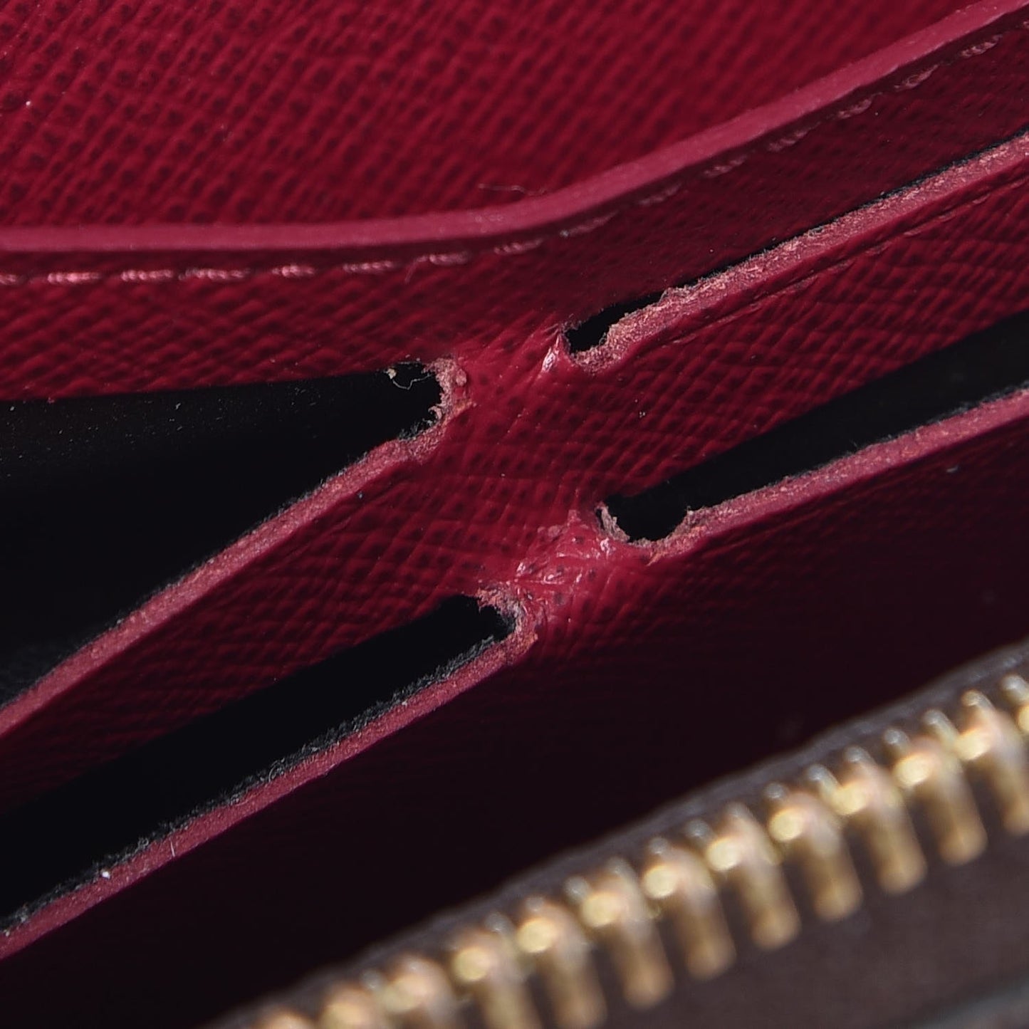Monogram Clemence Wallet Fuchsia