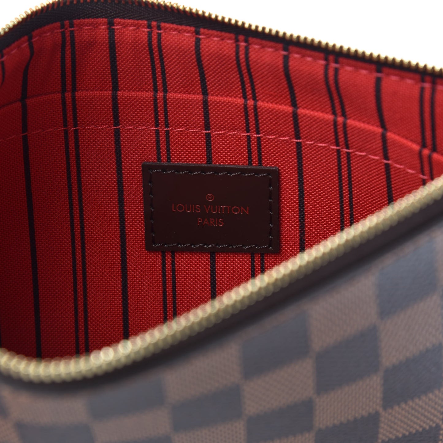Damier Ebene Neverfull MM GM Pochette